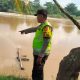 Polsek Madang Suku I Pantau Debit Sungai Komering, Wilayah Pesisir Dipastikan Aman dari Banjir