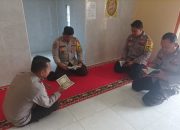 Personel Polsek Madang Suku I Gelar Khotmil Qur’an dan Doa Bersama untuk Tingkatkan Keimanan