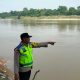 Polsek Madang Suku I Pantau Debit Sungai Komering, Warga Pesisir Masih Dalam Kondisi Aman