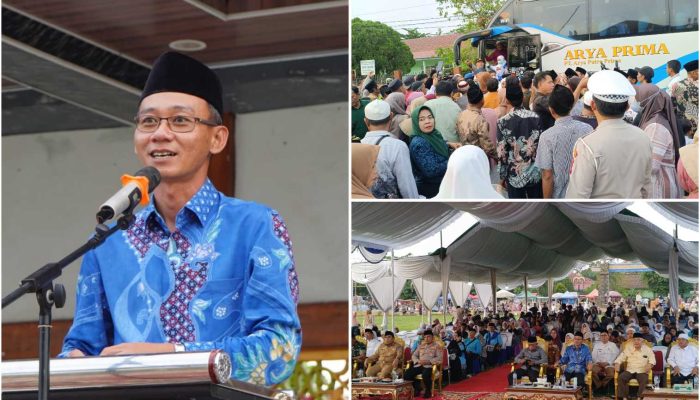 Disambut Tangis Bahagia Keluarga, 437 Jamaah Haji OKU Timur Tiba dengan Selamat dari Tanah Suci