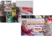 Polsek Madang Suku I Salurkan Bantuan Sosial untuk Warga Kurang Mampu Sambut Hari Bhayangkara ke-80