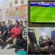 Polsek Belitang II Gelar Nobar Piala Dunia 2026, Perkuat Kedekatan Polisi dan Masyarakat