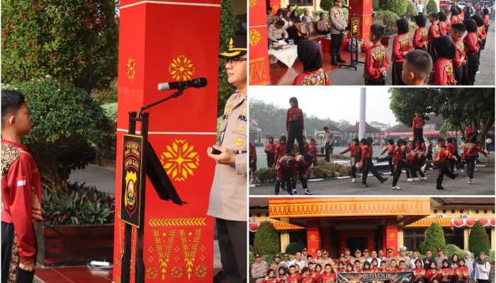 Kapolres OKU Timur Lepas Kontingen Polisi Cilik Menuju Piala Kapolda Sumsel 2026, Berikan Motivasi untuk Raih Prestasi