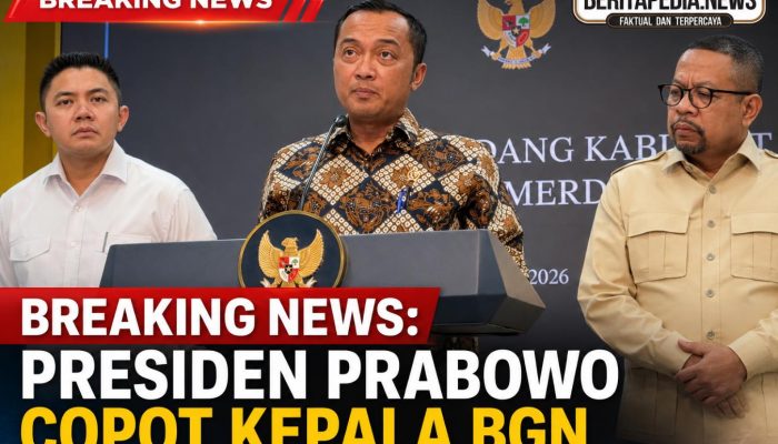 Breaking News: Prabowo Ganti Pimpinan BGN, Ini Profil Dadan Hindayana Yang Dicopot