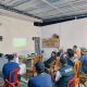 Program “Bola Gembira” Hadir di Madang Suku I, Polsek Gelar Nobar Piala Dunia Bersama Warga