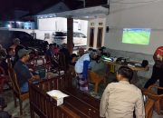 Program ‘Bola Gembira’ Satukan Warga, Polsek Madang Suku I Gelar Nobar Piala Dunia 2026