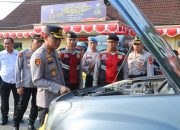 Kapolres OKU Timur Cek Kesiapan Kendaraan Dinas R4, Tekankan Perawatan dan Kedisiplinan Personel