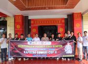 Kapolres OKU Timur Lepas Kontingen Pencak Silat Menuju Kejuaraan Kapolda Cup II 2026