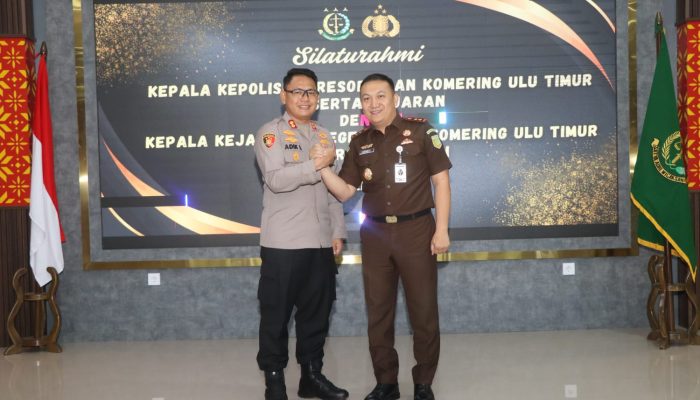 Polres OKU Timur Jalin Silaturahmi dengan Kejari Martapura, Tepis Isu Negatif Bentuk Sinergitas Penegakan Hukum
