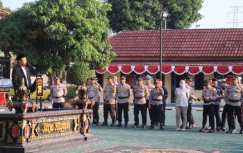 Perkuat Mental Spiritual Personel, Polres OKU Timur Rutin Gelar Binrohtal