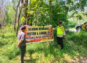 Cegah Karhutla Sejak Dini, Aiptu Andres Gencarkan Edukasi kepada Masyarakat di Wilayah Polsek Madang Suku I