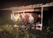 Perkuat Keamanan Lingkungan, Aipda Bobi Juanda Monitoring Ronda Malam di Wilayah Polsek Madang Suku I