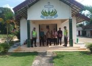 Polsek Madang Suku I Pastikan Ibadah Minggu di Gereja GKSBS Berjalan Aman dan Khidmat