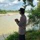 Polsek BP Peliung Pastikan Kondisi Sungai Komering Aman, Debit Air Berangsur Normal Pascahujan