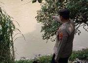 Polsek BP Peliung Pastikan Kondisi Sungai Komering Aman, Debit Air Berangsur Normal