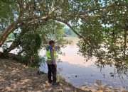 Debit Sungai Komering Stabil, Polsek Madang Suku I Pastikan Wilayah Bantaran Masih Aman dari Ancaman Banjir