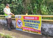 Polsek Madang Suku I Edukasi Warga agar Tidak Mandi dan Berenang di Sungai Demi Keselamatan