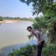 Polsek BP Peliung Pastikan Debit Sungai Komering Aman, Pemantauan Kawasan Rawan Banjir Terus Dilakukan