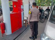 Pastikan Distribusi BBM Tetap Aman, Polsek Madang Suku I Intensifkan Monitoring SPBU di Tebing Sari