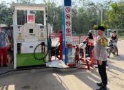 Monitoring SPBU, Polsek Madang Suku I Pastikan Stok Pertalite Masih Aman