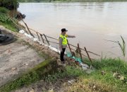 Polsek Madang Suku I Monitoring Debit Air Sungai Komering, Kondisi Masih Aman dari Banjir