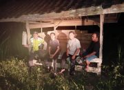 Perkuat Keamanan Lingkungan, Polsek Madang Suku I Monitoring Ronda Malam Warga