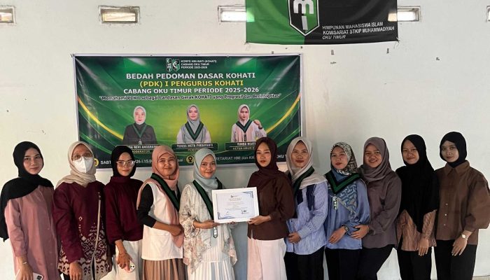 Bedah PDK I Jadi Penguat Ideologi Kader, KOHATI HMI Cabang OKU Timur Teguhkan Komitmen Gerakan Progresif