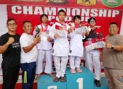 Karateka Cilik Binaan Polres OKU Timur Borong 6 Medali di Kejuaraan Karate Kapolda Cup Sumsel 2026