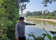 Debit Air Sungai Komering Berangsur Normal, Polsek Buay Pemuka Peliung Pastikan Permukiman Warga Tetap Aman