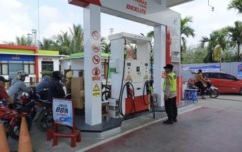 Polsek Madang Suku I Pastikan Pasokan Pertalite Aman, SPBU Tebing Sari Beroperasi Normal