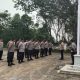 Kapolsek Madang Suku I Tekankan Disiplin, Mitigasi Karhutla, dan Profesionalisme dalam Apel Pagi Personel