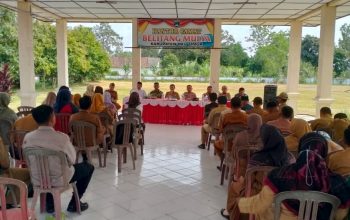 Belitang Mulya Matangkan Persiapan HUT RI ke-81, Polsek Belitang II Tekankan Keselamatan dan Antisipasi Karhutla