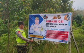 Tingkatkan Kewaspadaan, Polsek Madang Suku I Edukasi Warga Cegah Aksi Curanmor