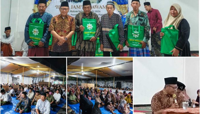 Romo KH. Much. Imam Chambali Ajak Jamaah Hadiri Haul Jam’ul Jawami’, 26 Peserta Terima Piagam dan Souvenir Haji Badal 2026