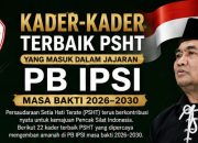Kader PSHT Dominasi Kepengurusan PB IPSI 2026–2030, Siap Perkuat Prestasi Pencak Silat Nasional