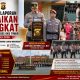 69 Personel Polres OKU Timur Naik Pangkat, Kapolres Tekankan Peningkatan Pengabdian