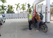 Polsek Madang Suku I Pastikan Ketersediaan Pertalite di SPBU Tebing Sari Tetap Aman