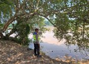 Polisi Pantau Debit Sungai Komering, Kawasan Rawan Banjir di Madang Suku I Masih Aman