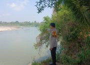 Polsek BP Peliung Pastikan Kondisi Sungai Komering Aman, Debit Air Berangsur Normal