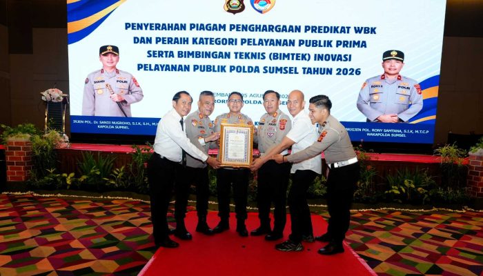 Raih Penghargaan Pelayanan Publik Prima, Polres OKU Timur Tegaskan Komitmen Berikan Layanan Terbaik