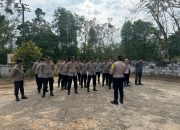Kapolsek Madang Suku I Tekankan Disiplin dan Kesiapsiagaan Personel saat Apel Pagi