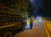 KRYD Malam, Polsek Madang Suku I Perkuat Patroli Cegah Gangguan Kamtibmas