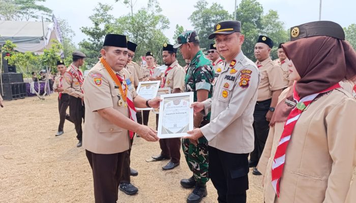 Apel Besar Hari Pramuka ke-65 di Belitang II Berlangsung Khidmat, 240 Penggalang Ikuti Kegiatan