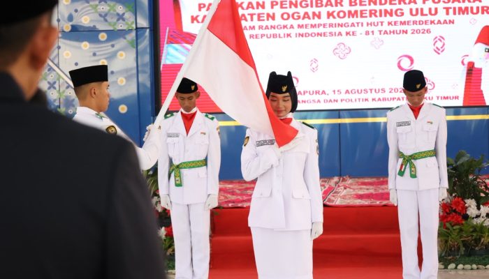 40 Paskibraka OKU Timur Dikukuhkan, Siap Emban Tugas Mulia di HUT ke-81 RI