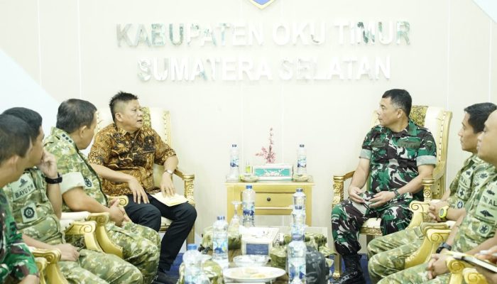 Cegah Karhutla Sejak Dini, Pemkab OKU Timur Gandeng Tim Penyuluh Mabes TNI
