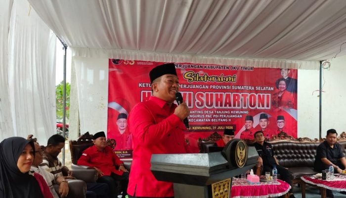 Ketua DPD PDI Perjuangan Sumsel Serap Aspirasi Pengurus Ranting Saat Silaturahmi di Belitang II