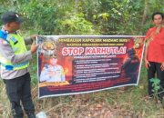 Cegah Karhutla Sejak Dini, Polsek Madang Suku I Edukasi Warga Waspadai Kebakaran Lahan