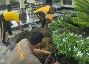Wujudkan Lingkungan Bersih dan Nyaman, Polsek BP Peliung Gelar Program BELIDA di Mako dan Mushola