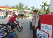Pastikan Pelayanan BBM Berjalan Lancar, Polsek Madang Suku I Monitoring SPBU