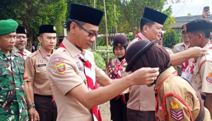 Jambore Cabang II OKU Timur Resmi Dibuka, 240 Pramuka Ikuti Kegiatan di Belitang II